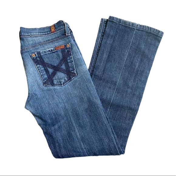 7 For All Mankind Denim - 7 For All Mankind Bootcut Denim Jeans